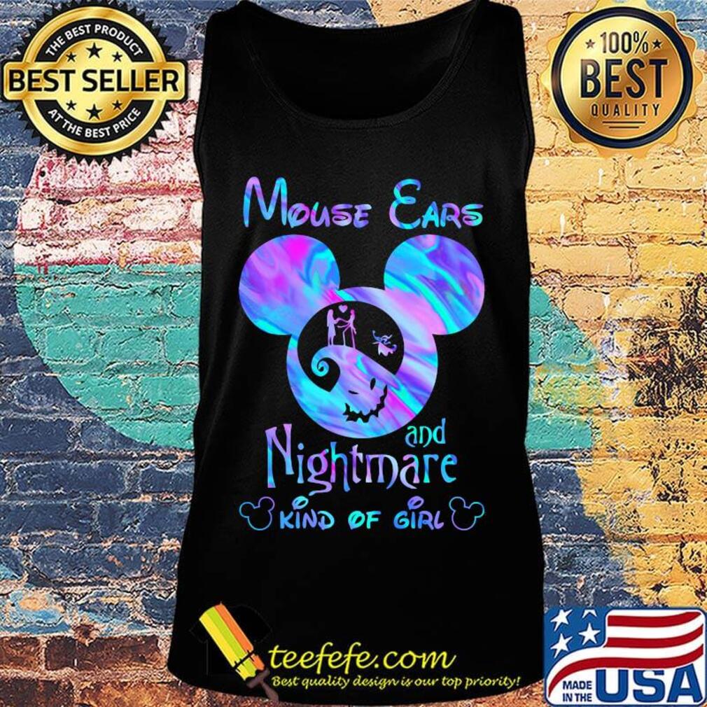 Disney mouse ears and nightmare kind of girl s Tank top Disney mouse ears and nightmare kind of girl s Tank top