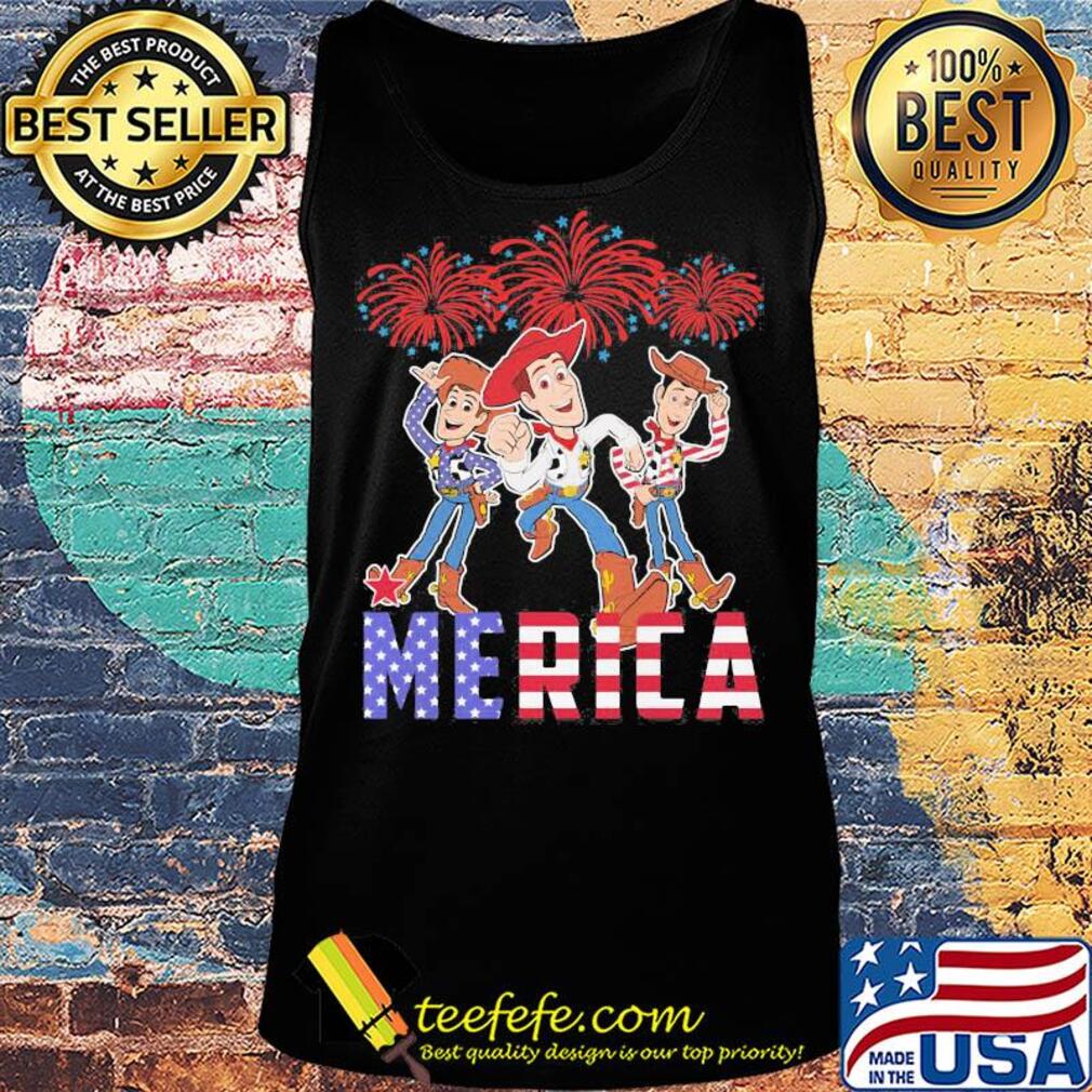 Disney pixar toy woody merica firework american flag independence day s Tank top Disney pixar toy woody merica firework american flag independence day s Tank top