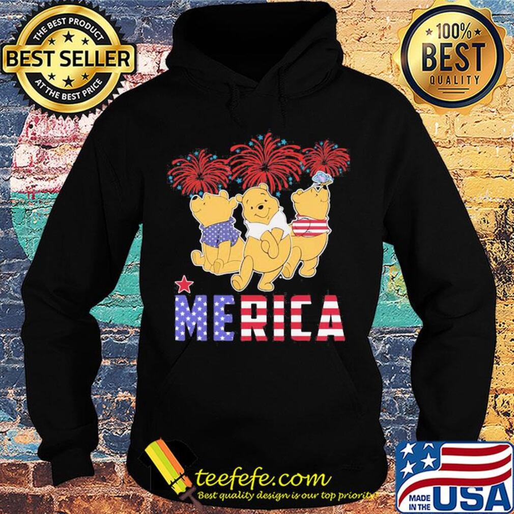 Disney pooh merica firework american flag independence day s Hoodie Disney pooh merica firework american flag independence day s Hoodie