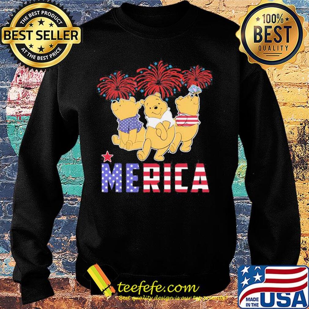 Disney pooh merica firework american flag independence day s Sweater Disney pooh merica firework american flag independence day s Sweater