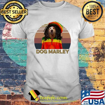 Dog marley vintage retro shirt