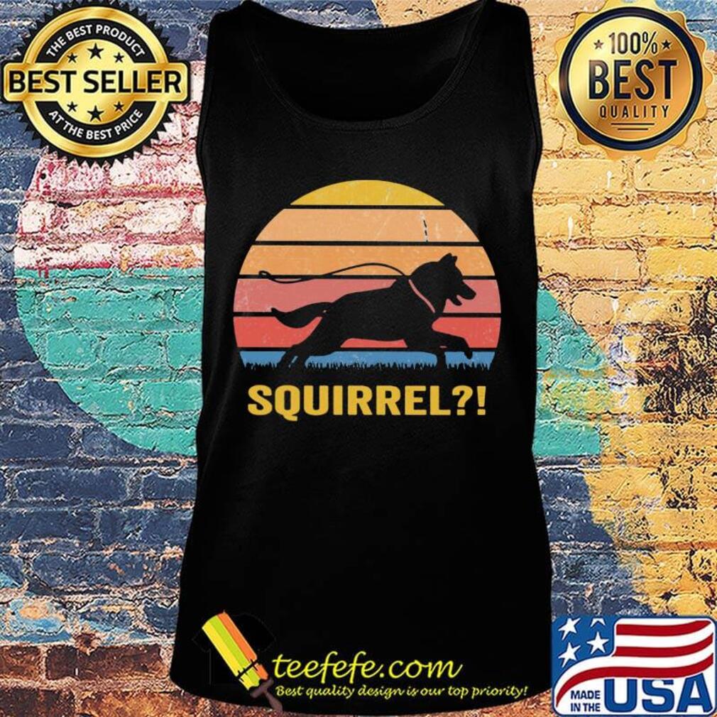 Dog squirrel vintage retro s Tank top Dog squirrel vintage retro s Tank top