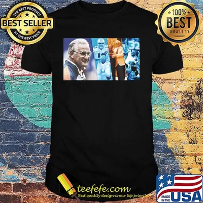Don shula football poster color shirt