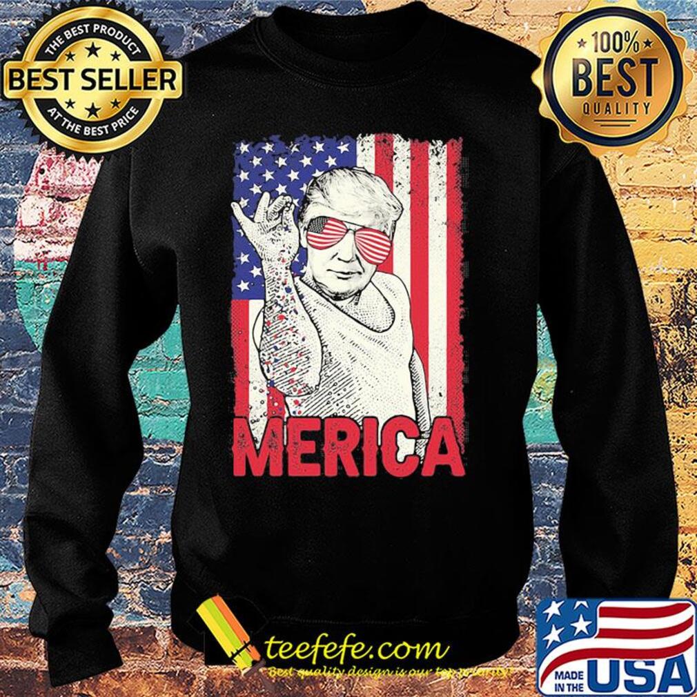 Donald trump merica american flag independence day s Sweater Donald trump merica american flag independence day s Sweater