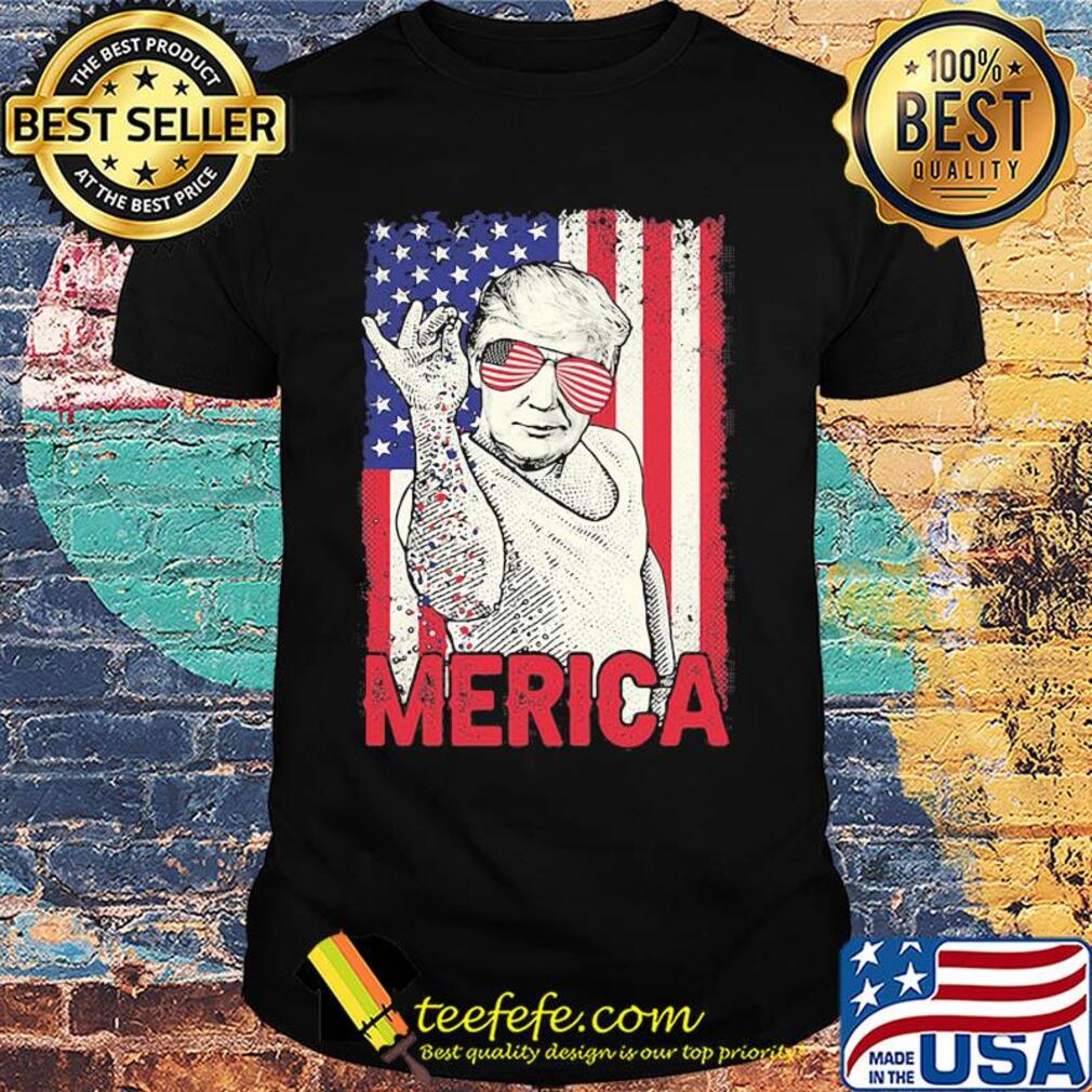 Donald trump merica american flag independence day shirt Donald trump merica american flag independence day shirt