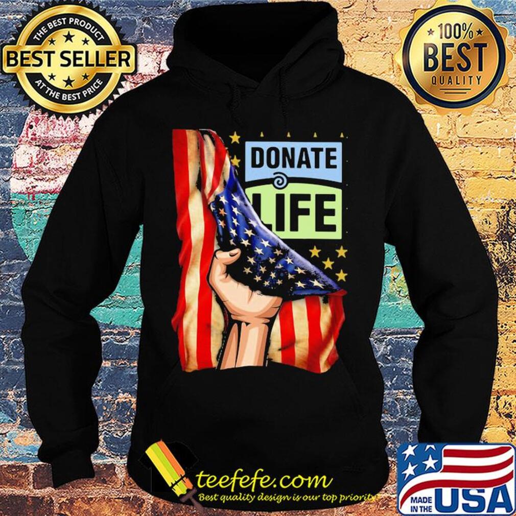 Donate life american flag independence day s Hoodie Donate life american flag independence day s Hoodie
