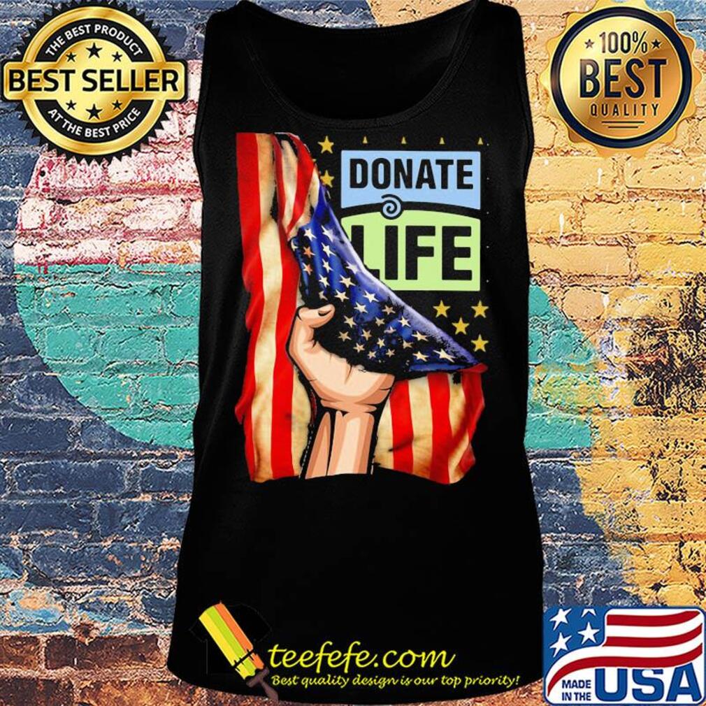 Donate life american flag independence day s Tank top Donate life american flag independence day s Tank top
