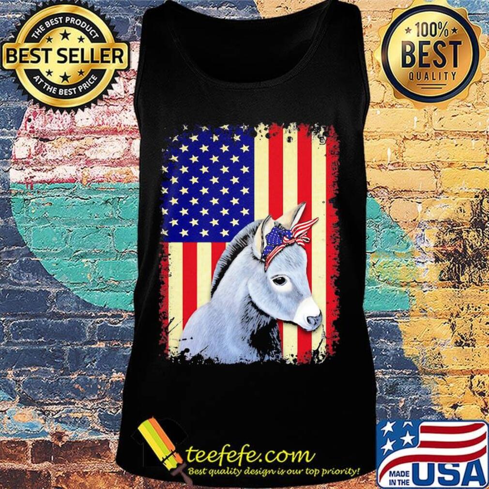 Donkey american flag independence day s Tank top Donkey american flag independence day s Tank top