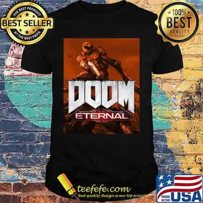 Doom eternal gameplay poster shirt