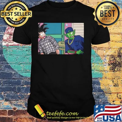 Dragon ball 7 son goku and piccolo shirt