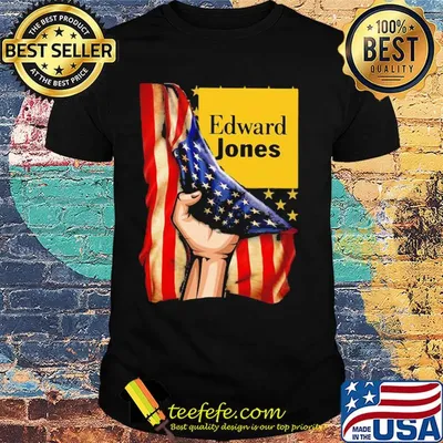 Edward jones american flag independence day shirt