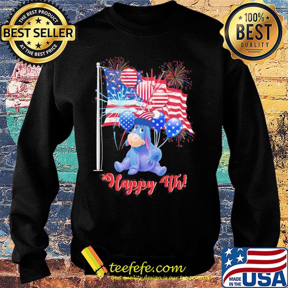 Eeyore donkey happy 4th firework american flag independence day s Sweater Eeyore donkey happy 4th firework american flag independence day s Sweater