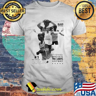 Eliud kipchoge go run who sets the limited anyway shirt