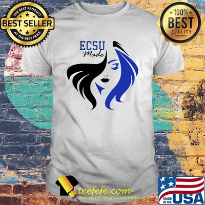 Elizabeth city state university ecsu made girl shirt