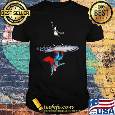 Elvis presley jailhouse rock water reflection superman shirt