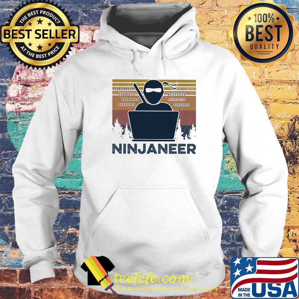 Engineer ninjaneer vintage retro s Hoodie Engineer ninjaneer vintage retro s Hoodie