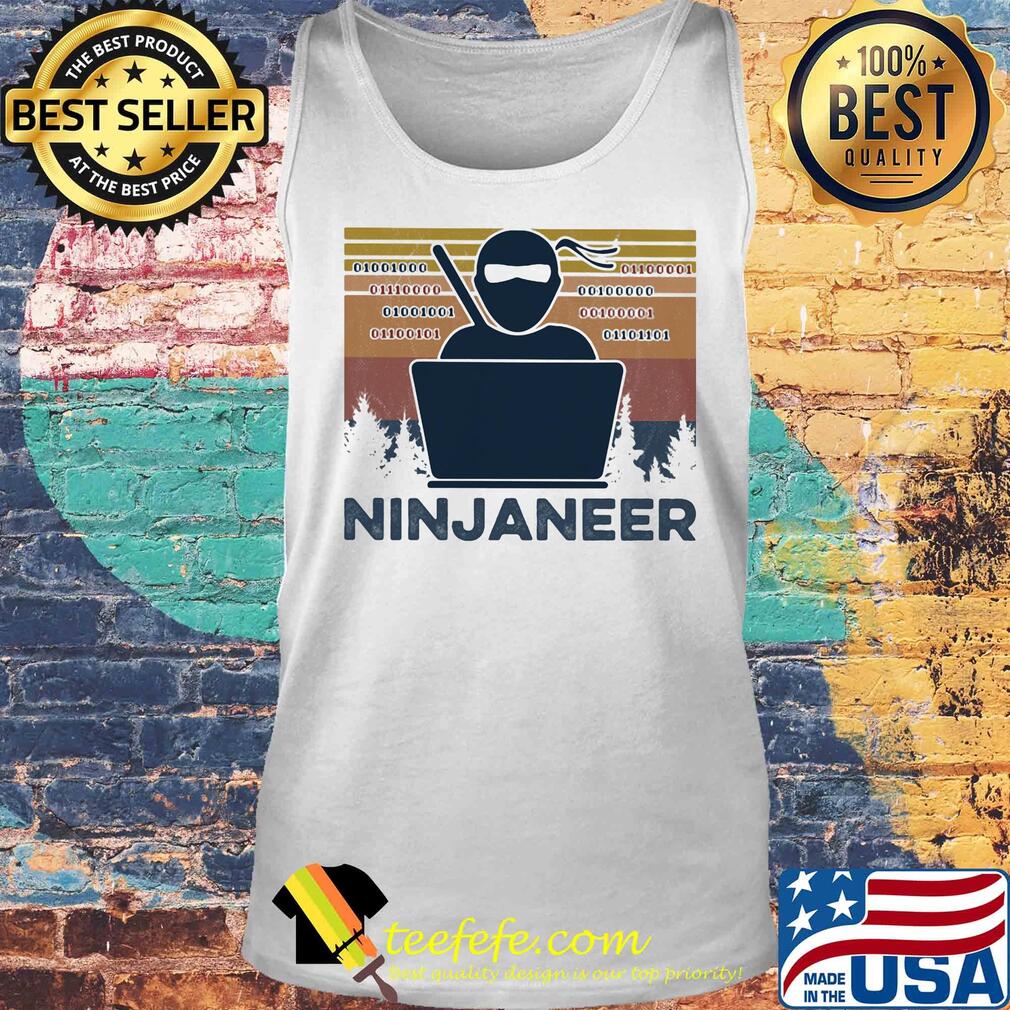 Engineer ninjaneer vintage retro s Tank top Engineer ninjaneer vintage retro s Tank top