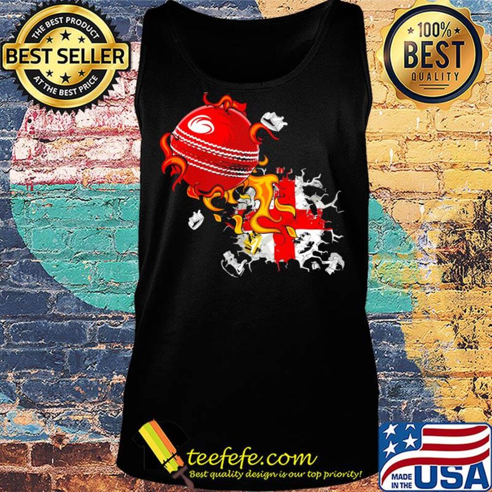England cricket flag fire s Tank top England cricket flag fire s Tank top