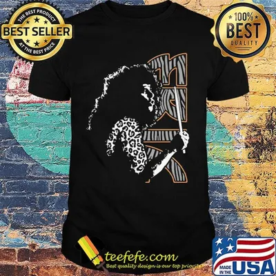 Eric carr the hunter leopard shirt