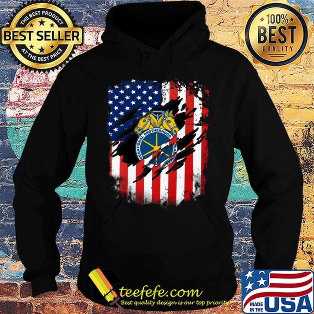 Ernational brotherhood American flag s Hoodie Ernational brotherhood American flag s Hoodie