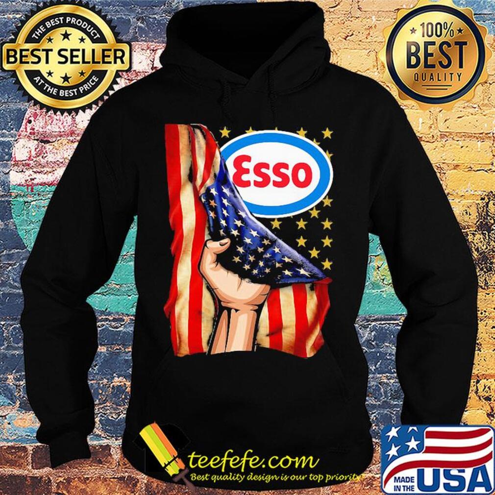 Esso american flag independence day s Hoodie Esso american flag independence day s Hoodie