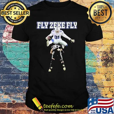 Ezekiel elliott fly zeke fly football shirt