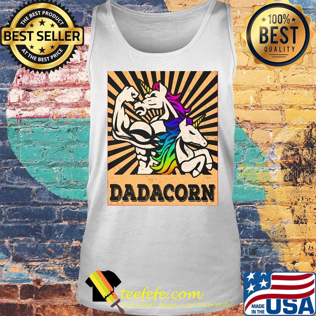 Father's Day Strong Unicorn Dadacorn s Tank top Father's Day Strong Unicorn Dadacorn s Tank top
