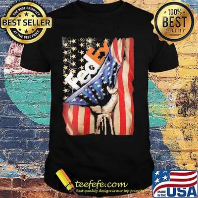 Fedex american flag happy independence day shirt