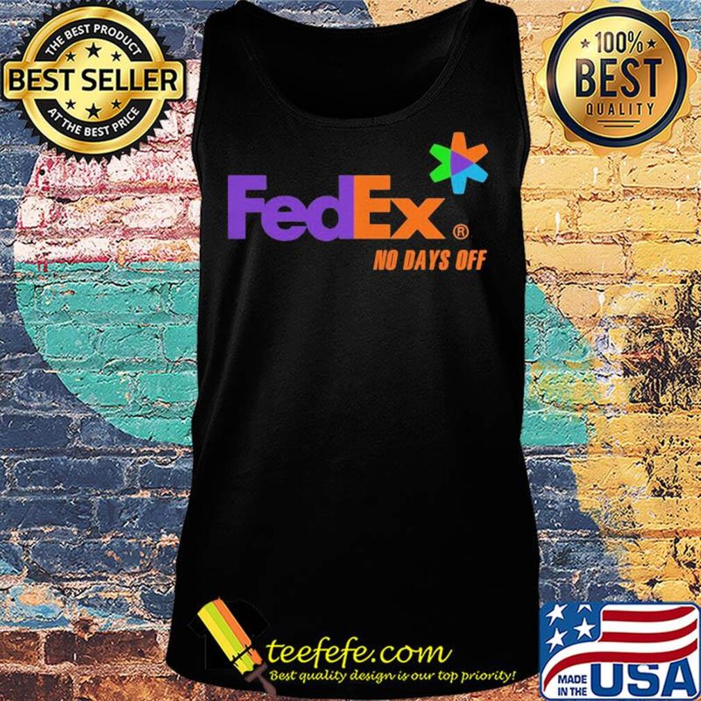 Fedex no days off logo s Tank top Fedex no days off logo s Tank top