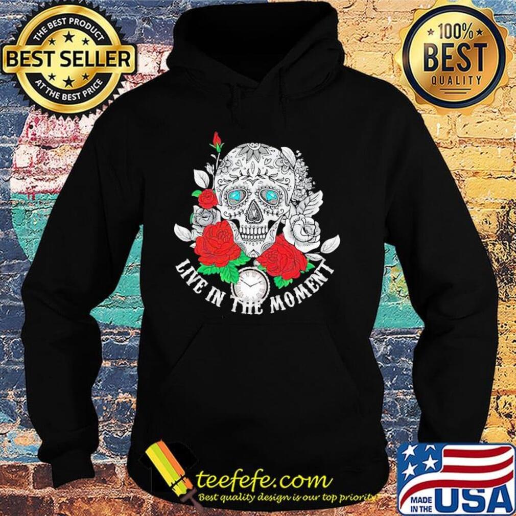 Festival of the Dead skull rose live in the moment s Hoodie Festival of the Dead skull rose live in the moment s Hoodie