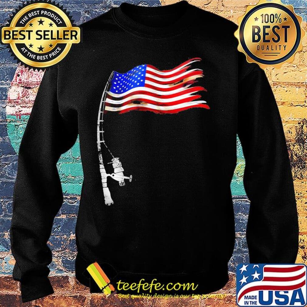 Fishing american flag happy independence day s Sweater Fishing american flag happy independence day s Sweater