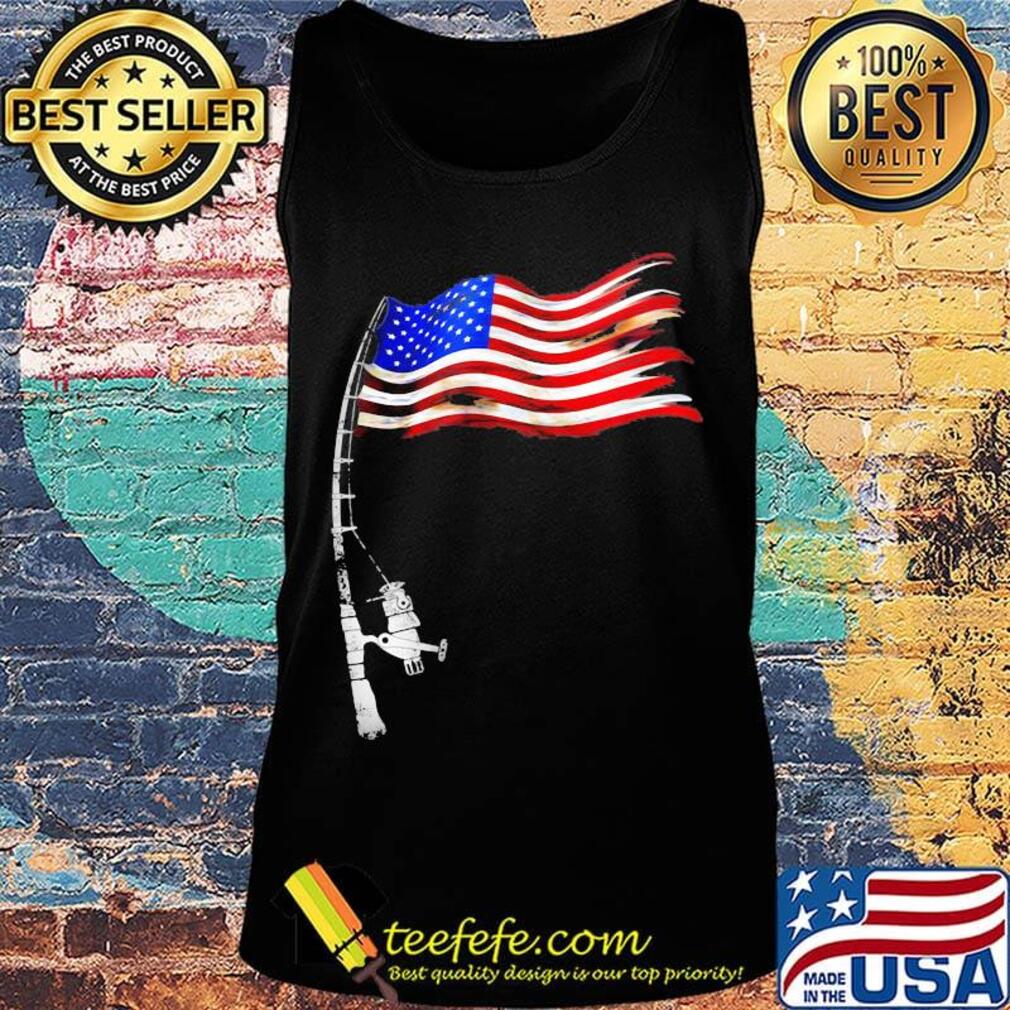 Fishing american flag happy independence day s Tank top Fishing american flag happy independence day s Tank top