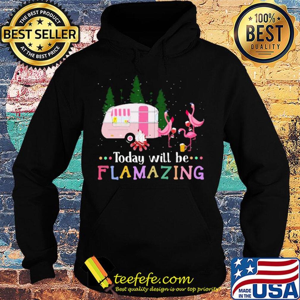 Flamingo today will be flamazing camping s Hoodie Flamingo today will be flamazing camping s Hoodie
