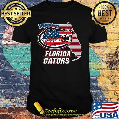 Florida gators american flag independence day shirt