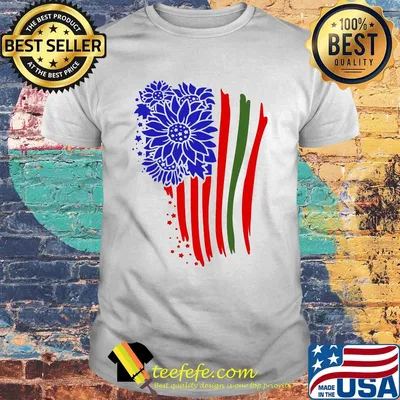 Flowers Military July 4 back Classic Shirt