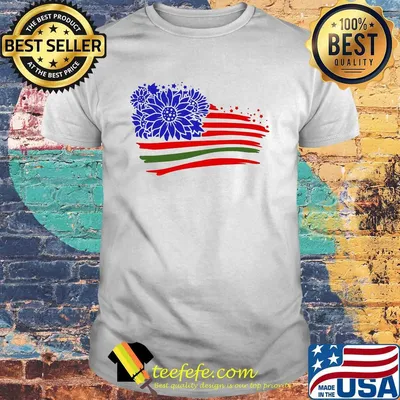Flowers Military July 4 Classic Shirt