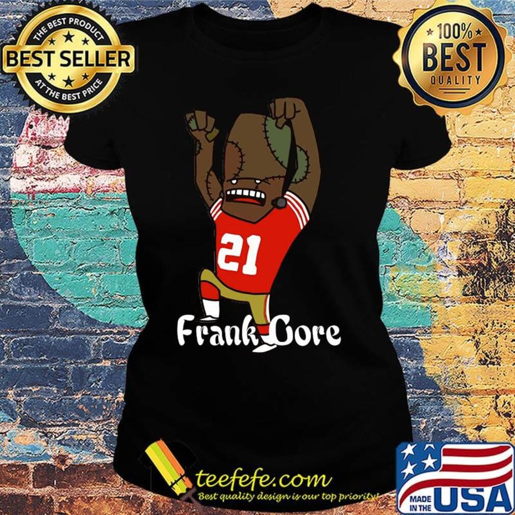 Frank Gore zombie cartoon s Ladies tee Frank Gore zombie cartoon s Ladies tee