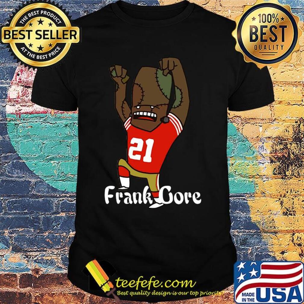 Frank Gore zombie cartoon shirt