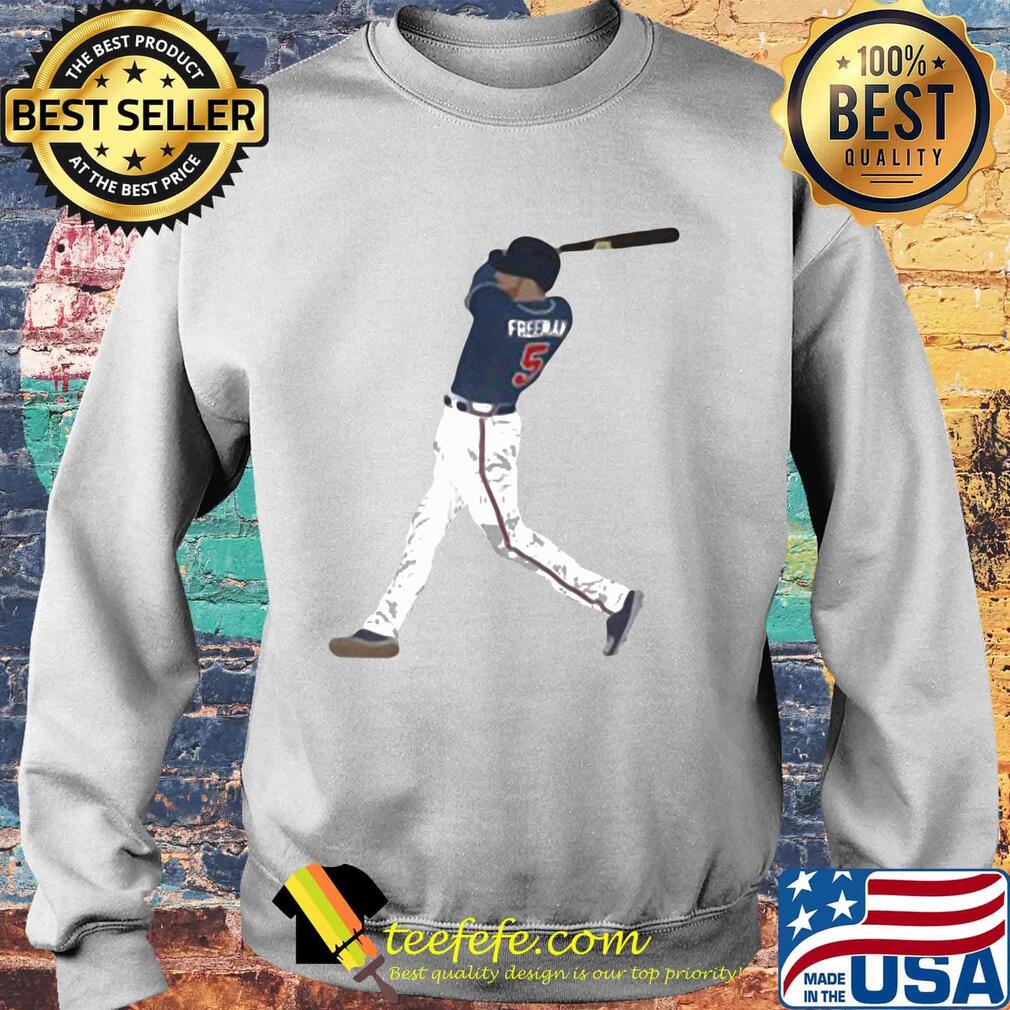 Freddie freeman 5 atlanta braves baseball team player s Sweater Freddie freeman 5 atlanta braves baseball team player s Sweater