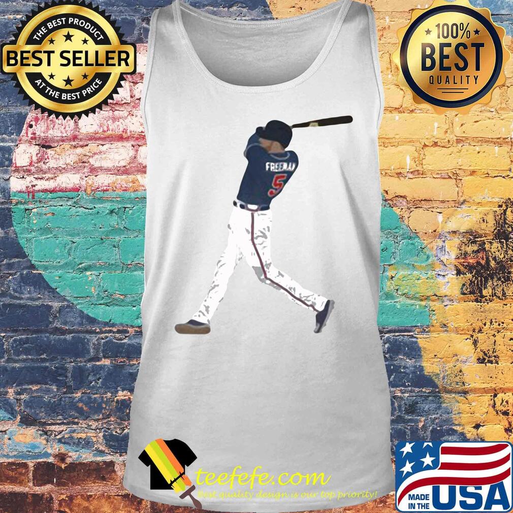 Freddie freeman 5 atlanta braves baseball team player s Tank top Freddie freeman 5 atlanta braves baseball team player s Tank top