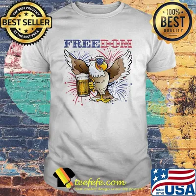 Freedom Eagle America 14th Of July Independence Day Shirt