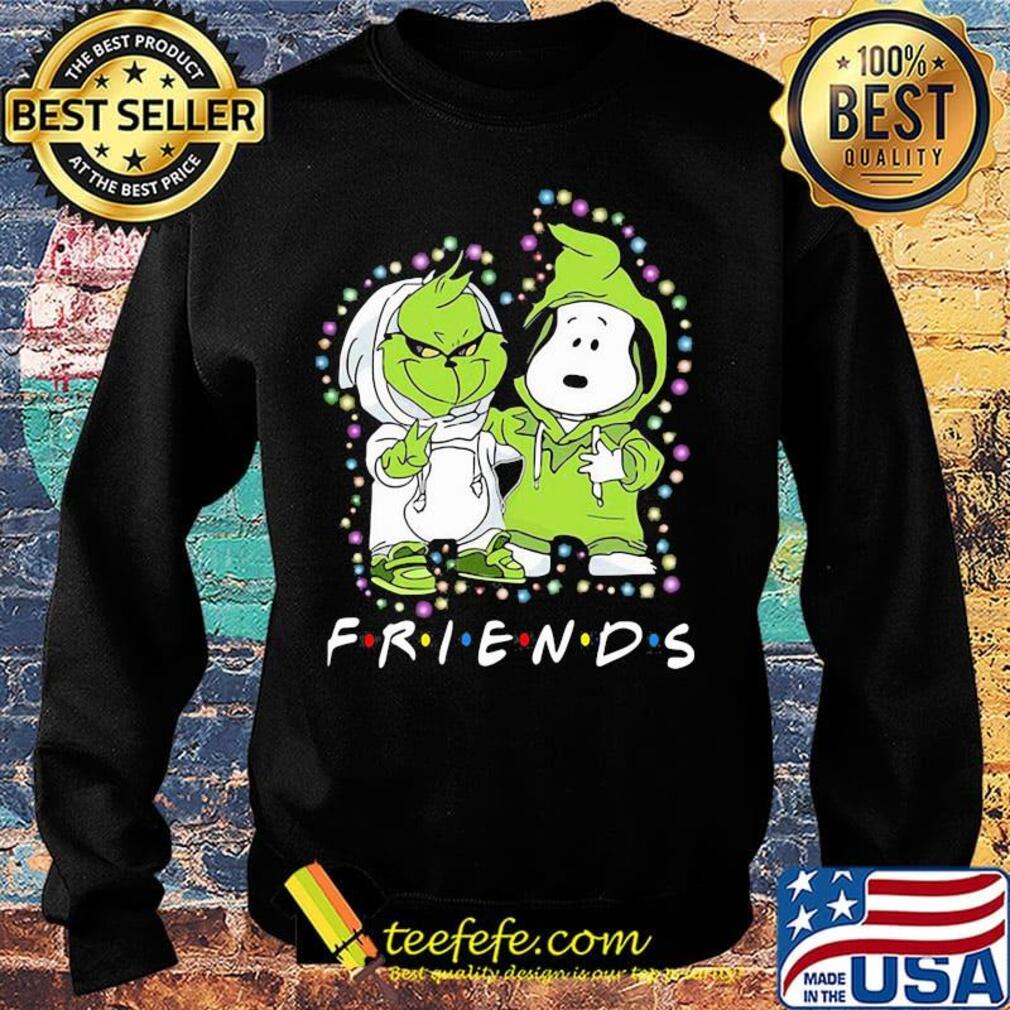 Friends grinch and snoopy s Sweater Friends grinch and snoopy s Sweater