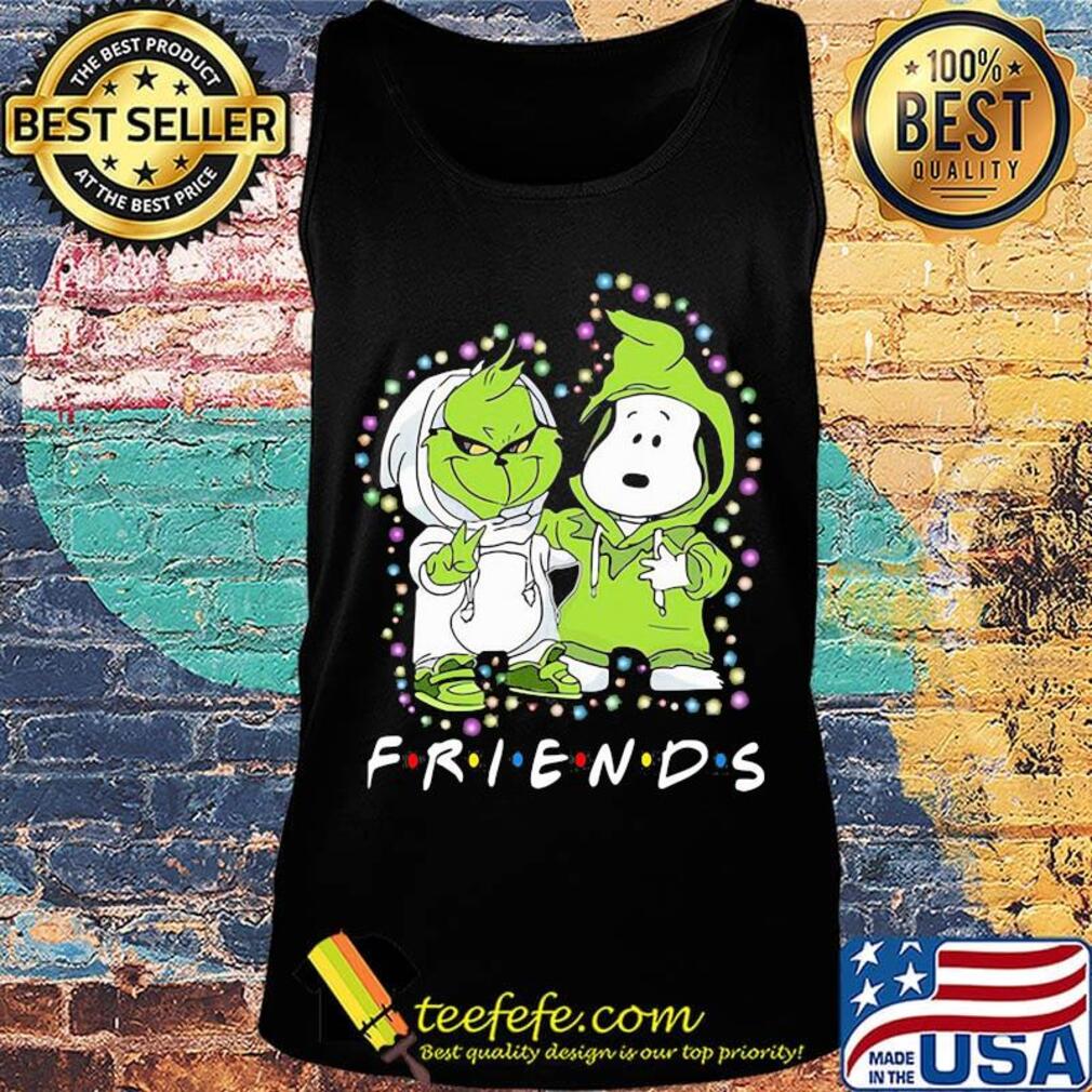 Friends grinch and snoopy s Tank top Friends grinch and snoopy s Tank top