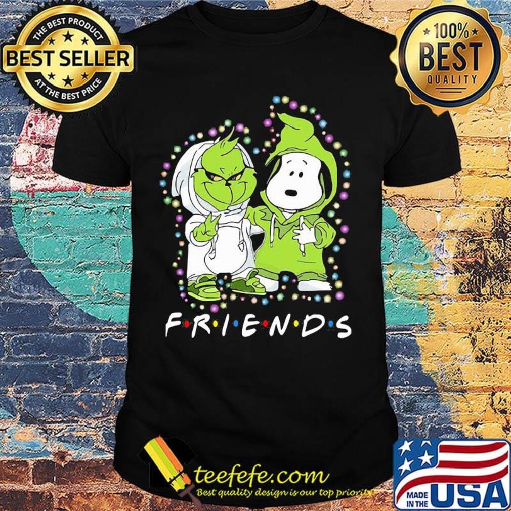 Friends grinch and snoopy shirt