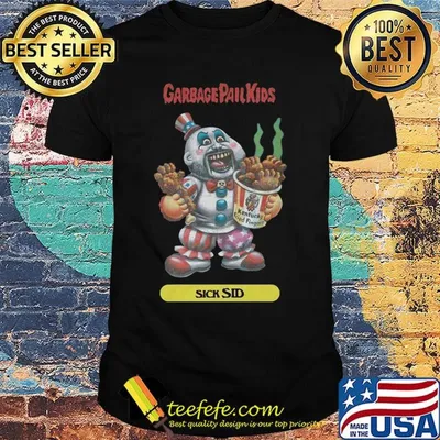 Garbage pail kids sick sid shirt luxury shirt