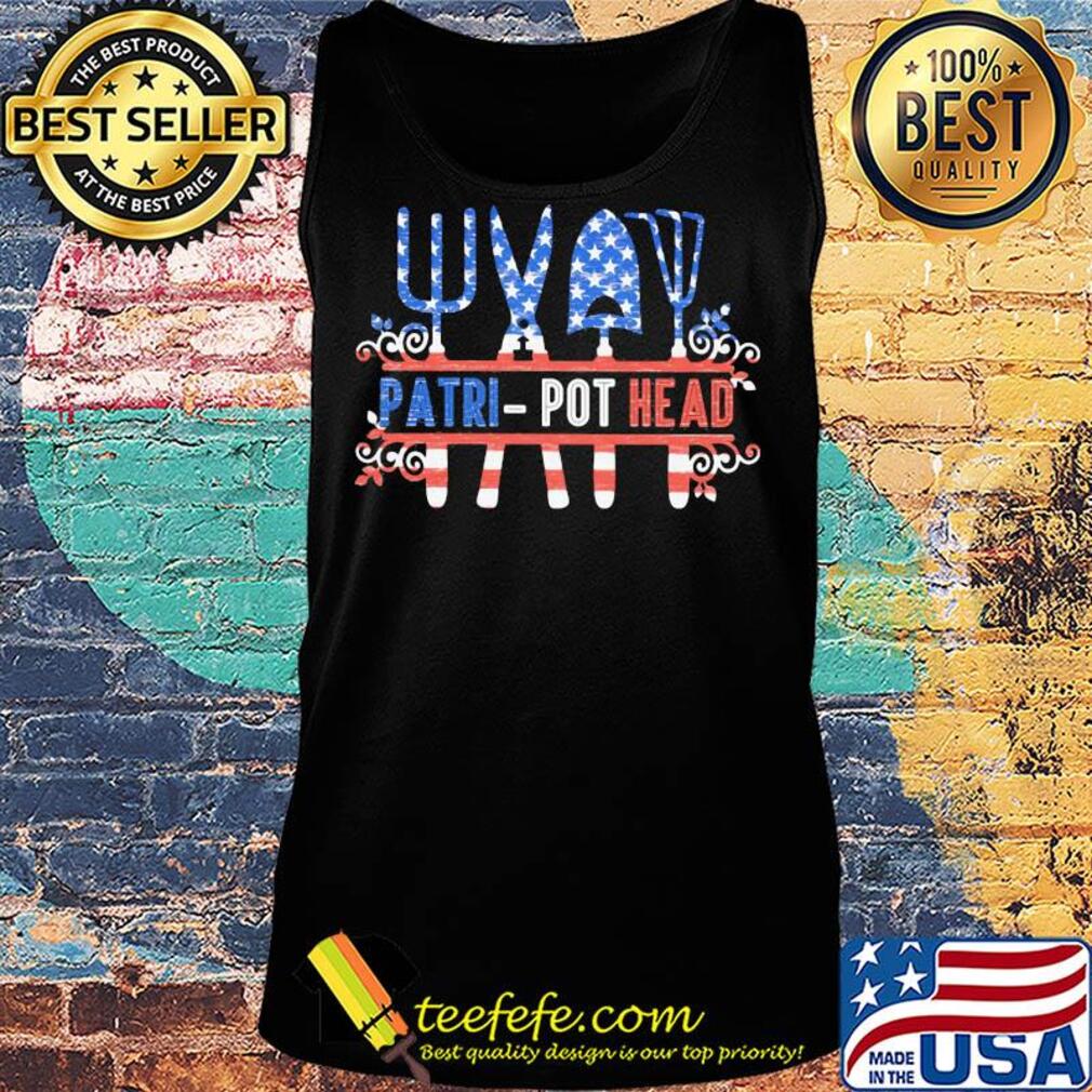 Garden patri-pot head american flag independence day s Tank top Garden patri-pot head american flag independence day s Tank top