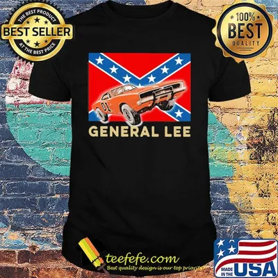 General Lee Rebel Car Independence Day Shirt