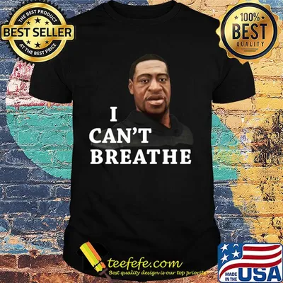 George floyd I can't breathe 2020 shirt
