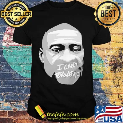 George floyd I can't breathe art 2020 shirt