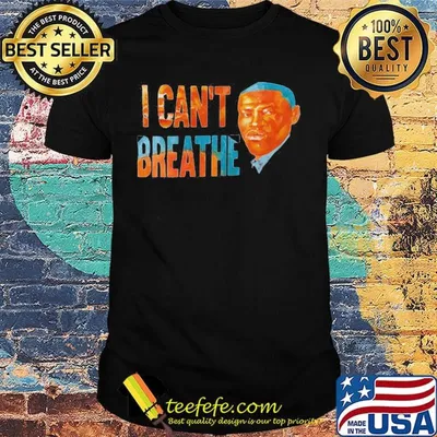 George floyd i can't breathe black lives matter art shirt